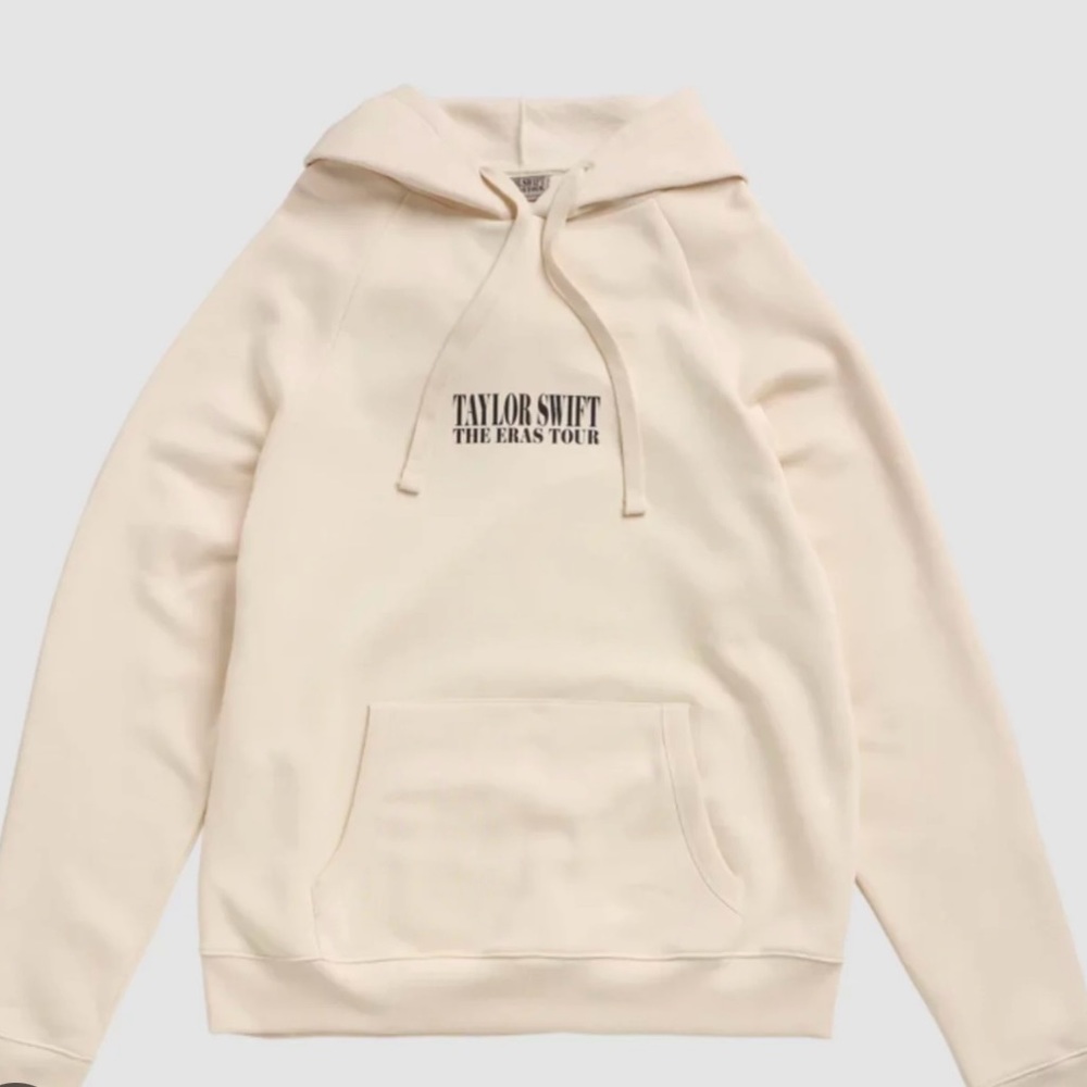 Taylor Swift Eras Hoodie. Size Small (oversized). Beige. Brand New!!!